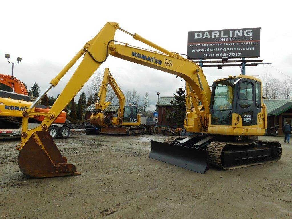 2007 Komatsu PC138US8 Excavator For Sale, 4,600 Hours Woodinville