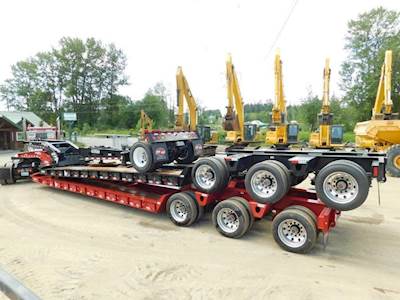Load King 55 LDH Lowboy Trailer