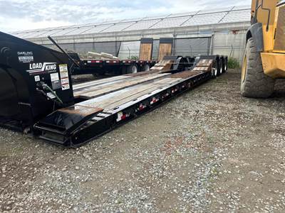 Load King Tri Axle Lowboy Trailer - Fixed Spread Axle