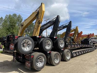 Load King DEMO SIGNATURE 55F LDH Lowboy Trailer