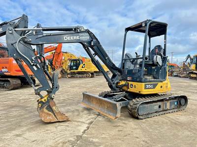 John Deere 35G Mini Excavator