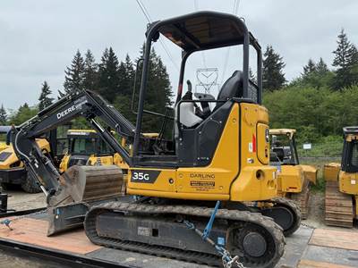 John Deere 35G Mini Excavator