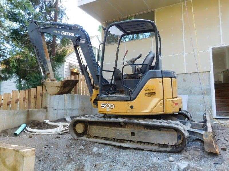 2011 John Deere 50D Mini Excavator For Sale, 1,560 Hours Woodinville