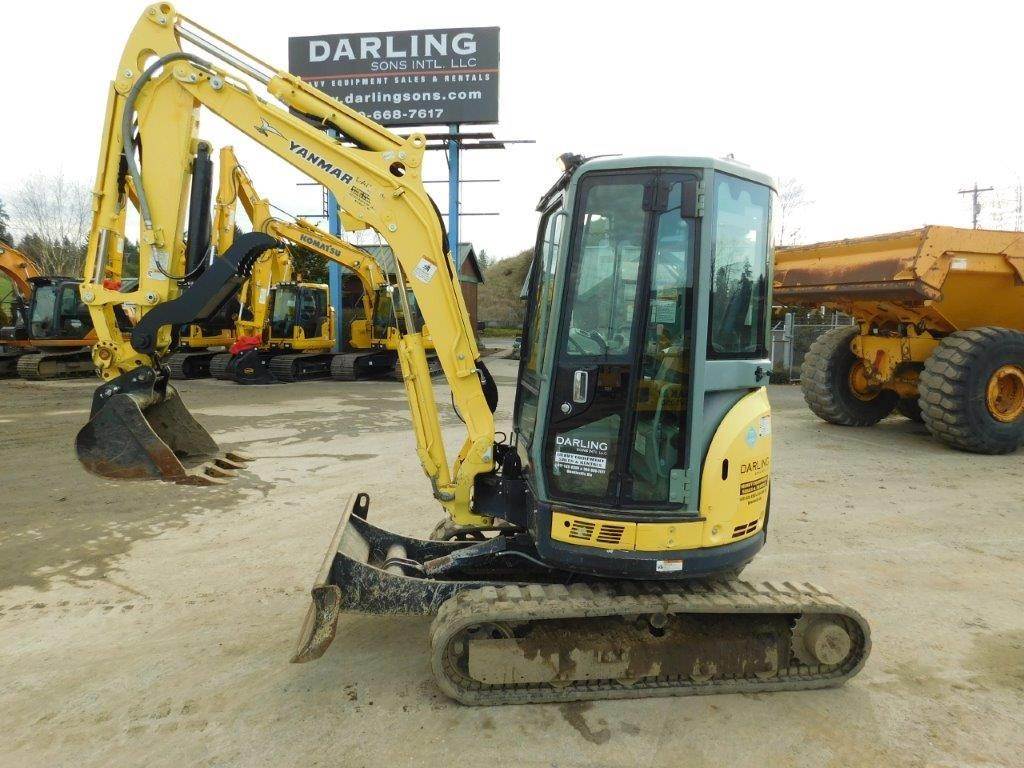 2012 Yanmar VIO355B Mini Excavator For Sale, 900 Hours Woodinville, WA 9120146