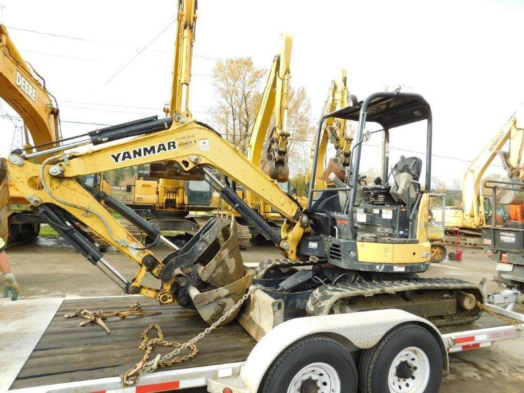 2016 Yanmar VIO356A Mini Excavator For Sale, 558 Hours Woodinville