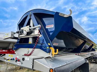 Cross Country Quad Axle Side Dump Trailer - Air Ride