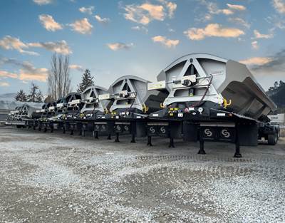 Cross Country 494SDX Side Dump Trailer