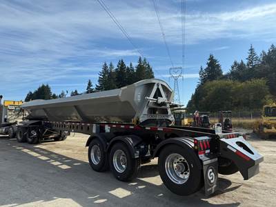 Cross Country Tri Axle Side Dump Trailer - Air Ride