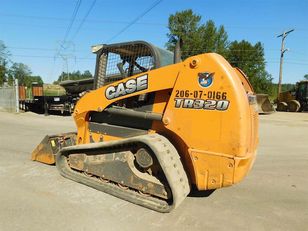 2012 Case TR320 Skid Steer For Sale, 1,200 Hours Woodinville, WA