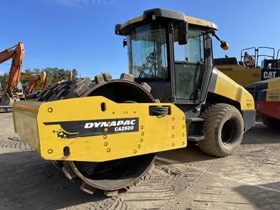 Dynapac CA2500D Smooth Drum Roller Compactor
