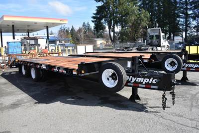 Olympic 20' + 5' BEAVERTAIL Tag Trailer