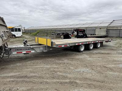 Olympic OM30 TDT-3 30 TON TILT TRAILER Tag Trailer