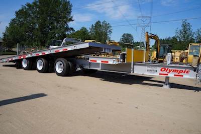 2019 Olympic OM30TDT-3 Tri Axle Tilt Trailer