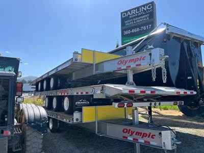 2019 Olympic OM30TDT-3 Tri Axle Tilt Trailer