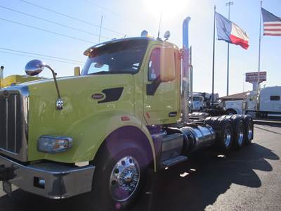 Peterbilt 567 Tri Axle Day Cab Truck - Cummins 565HP, 18 Speed Manual