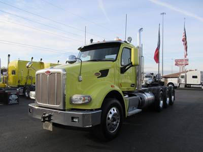 Peterbilt 567 Tri Axle Day Cab Truck - Cummins 565HP, 18 Speed Manual