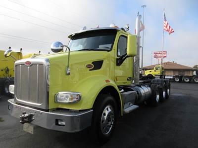 Peterbilt 567 Tri Axle Day Cab Truck - Cummins 565HP, 18 Speed Manual