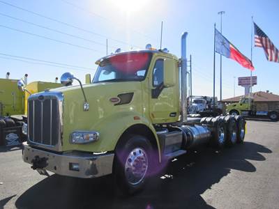 Peterbilt 567 Tri Axle Day Cab Truck - Cummins 565HP, 18 Speed Manual