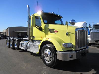 Peterbilt 567 Tri Axle Day Cab Truck - Cummins 565HP, 18 Speed Manual