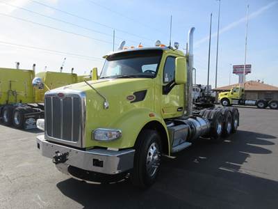 Peterbilt 567 Tri Axle Day Cab Truck - Cummins 565HP, 18 Speed Manual