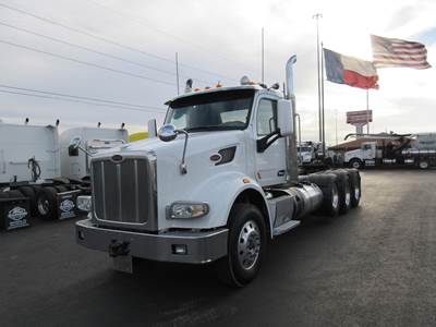 Peterbilt 567 Tri Axle Day Cab Truck - Cummins 565HP, 18 Speed Manual