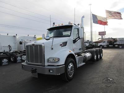 Peterbilt 567 Tri Axle Day Cab Truck - Cummins 565HP, 18 Speed Manual