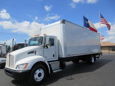 Kenworth T270 26 ft Box Truck - 220HP, 6 Speed Allison Hs Automatic, Roll up Door, Liftgate