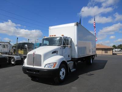 Kenworth T270 26 ft Box Truck - 220HP, 6 Speed Allison Hs Automatic, Roll up Door, Liftgate