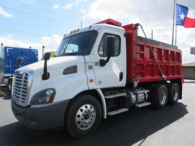 Freightliner Cascadia 113 Dump Truck - Detroit 410HP, 12 Speed Dt12 Automatic, 14' Dump