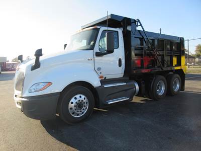 International LT Dump Truck - Cummins 450HP, 12 Speed Automatic, 13' Dump