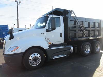 International LT Dump Truck - Cummins 450HP, 12 Speed Automatic, 13' Dump