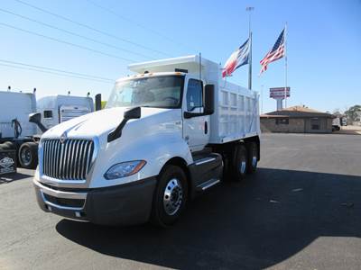 International LT Dump Truck - Cummins 450HP, 12 Speed Endurant Automatic