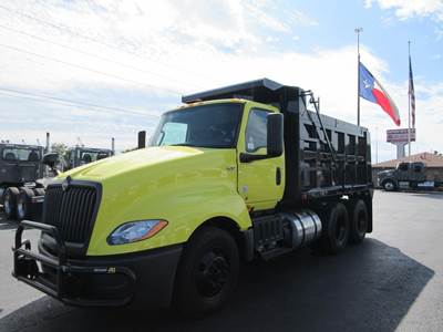 International LT Dump Truck - Cummins 450HP, 12 Speed Endurant Automatic