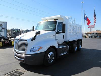 International LT Dump Truck - Cummins 450HP, 12 Speed Endurant Automatic