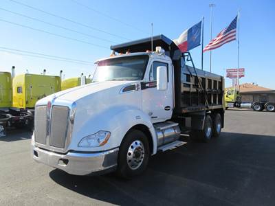 Kenworth T680 Dump Truck - Cummins 450HP, 10 Speed Ultrashift Automatic