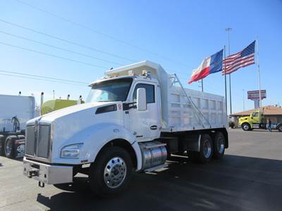 Kenworth T880 Dump Truck - Cummins 450HP, 10 Speed Smart Advantage Automatic