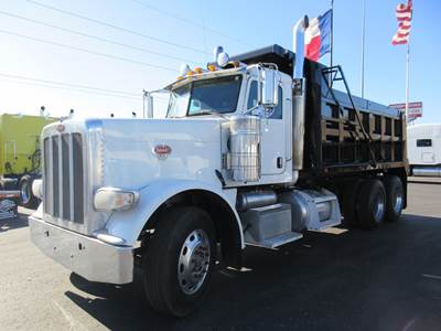 Peterbilt 389 Dump Truck - Cummins 425HP, 13 Speed Manual, 15.5' Dump