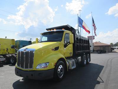 Peterbilt 579 Dump Truck - Cummins 450HP, 12 Speed Automatic