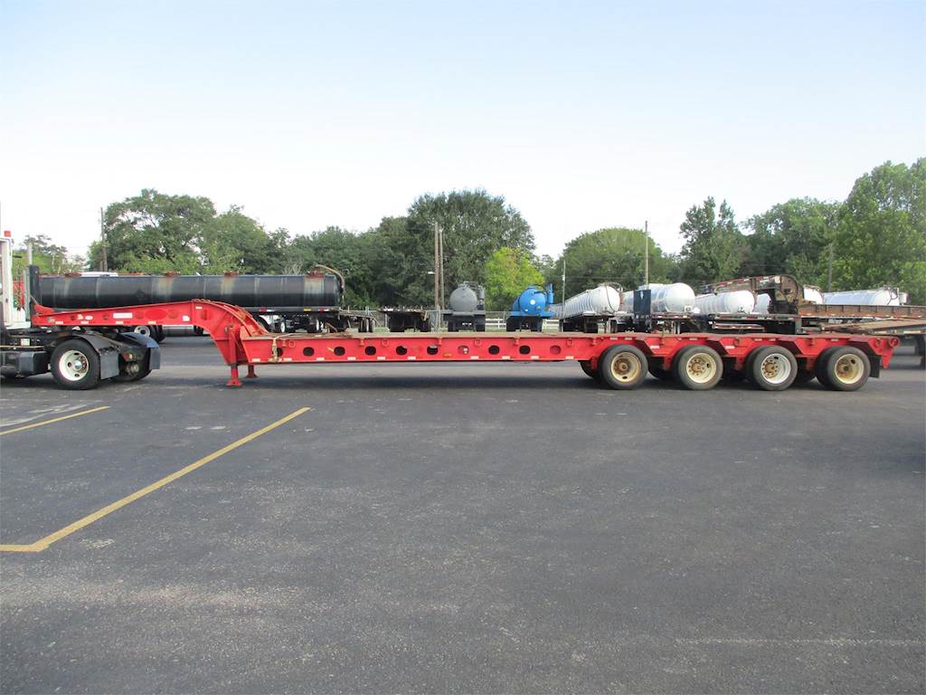 2014 Pitts 4 AXLE Oil Field Trailer For Sale Channelview, TX 5049