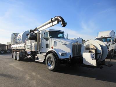 Kenworth T800 Tandem Axle Sewer / Septic Truck - Cummins, 425HP, 10 Speed Manual