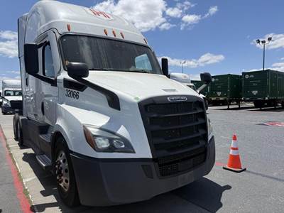 Freightliner Cascadia 116 Sleeper Semi Truck - 72" Raised Roof Sleeper, Detroit 450HP, 12 Speed Dt12 Automatic