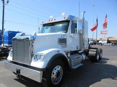 Freightliner Coronado 122 SD Sleeper Semi Truck - 48" Mid Roof Sleeper, Detroit 455HP, 10 Speed Manual