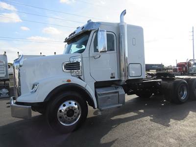 Freightliner Coronado 122 SD Sleeper Semi Truck - 48" Mid Roof Sleeper, Detroit 455HP, 10 Speed Manual