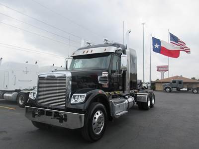 Freightliner Coronado 122 SD Sleeper Semi Truck - 70" Mid Roof Sleeper, Detroit 505HP, 18 Speed Ultrashift Automatic