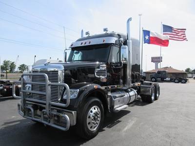 Freightliner Coronado 122 SD Sleeper Semi Truck - 70" Mid Roof Sleeper, Detroit 505HP, 18 Speed Manual