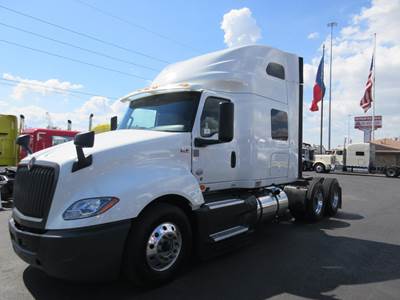 International LT Sleeper Semi Truck - 72" Raised Roof Sleeper, Cummins 450HP, 10 Speed Automatic