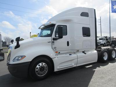 International LT Sleeper Semi Truck - 73" Raised Roof Sleeper, Cummins 450HP, 10 Speed Automatic
