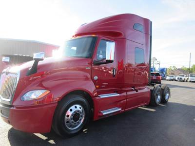 International LT Sleeper Semi Truck - 73" Raised Roof Sleeper, Cummins 450HP, 12 Speed Endurant Automatic