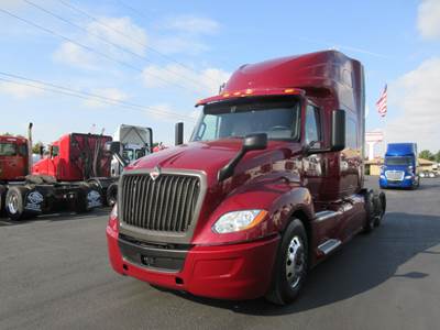 International LT Sleeper Semi Truck - 73" Raised Roof Sleeper, Cummins 450HP, 12 Speed Automatic
