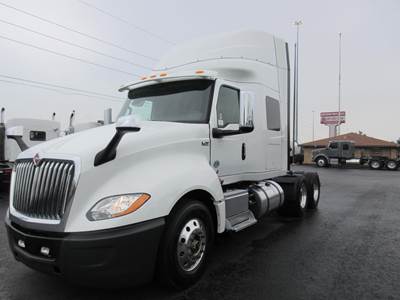 International LT Sleeper Semi Truck - 48" Mid Roof Sleeper, Cummins 455HP, 12 Speed Endurant Automatic